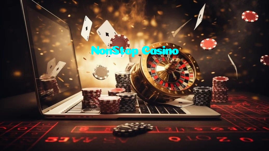 NonStop Casino casino presented on mobile device in Pakistan with slots and live games